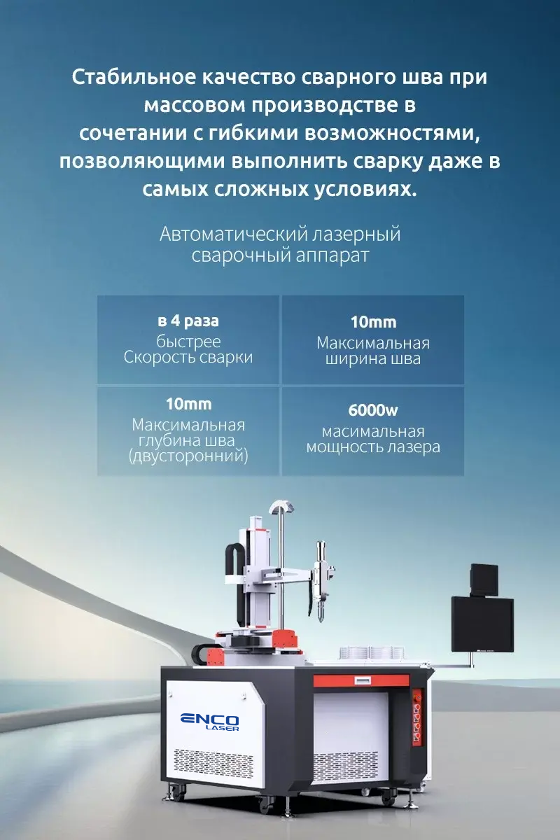 Автоматический аппарат для лазерной сварки